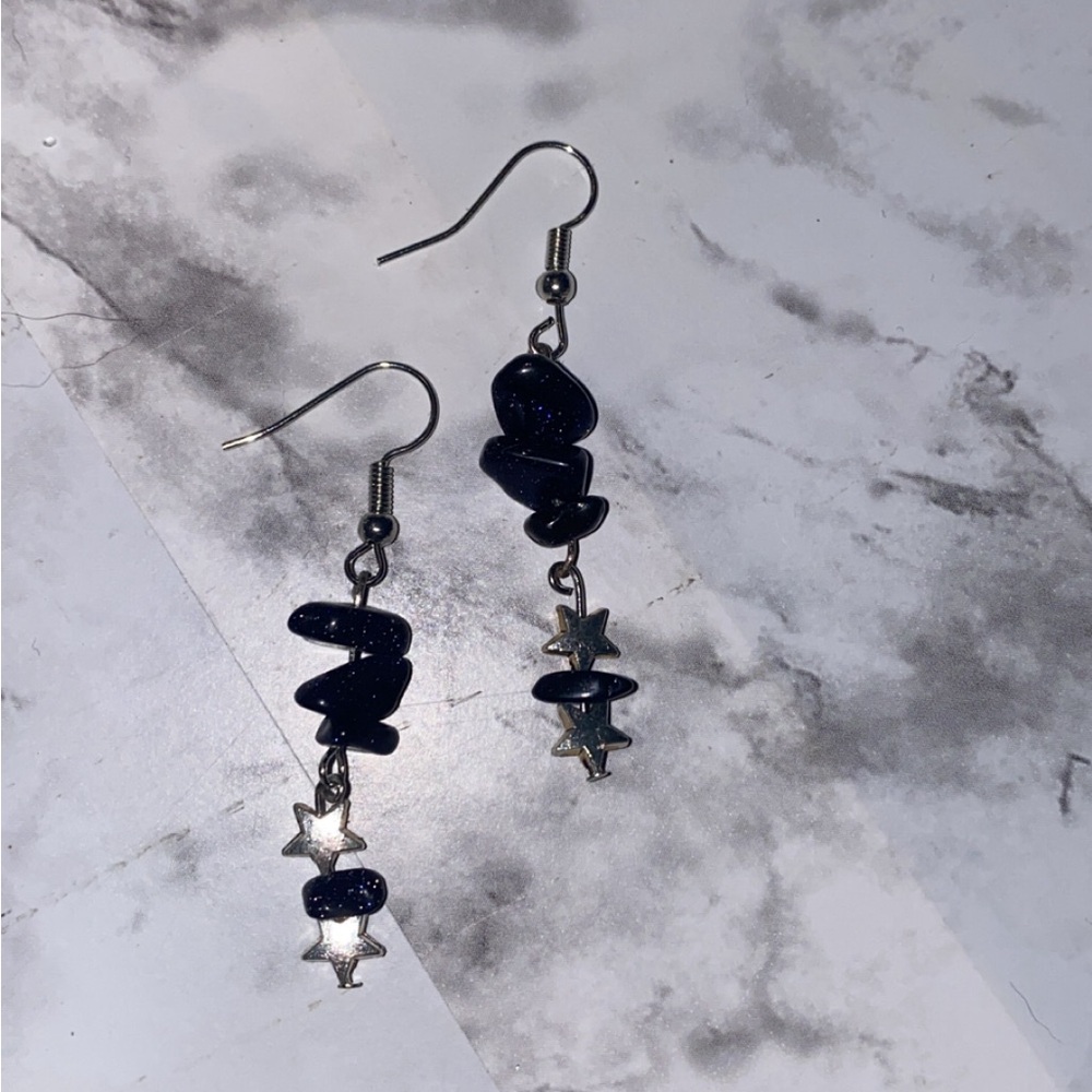 Elegant Starry Night Earrings
